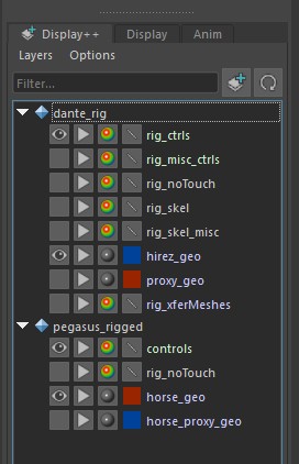 Display Layers Tool