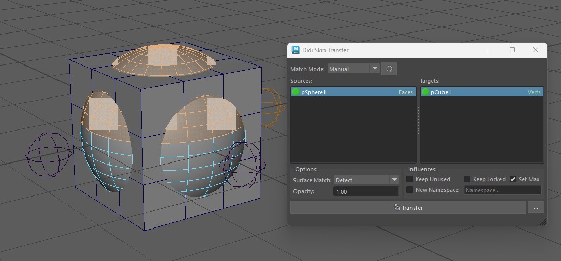 Skin Transfer Tool